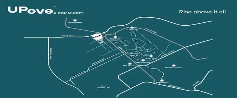 كمبوند ابوف كوميونيتي زايد الجديدة Compound Upove Community New Zayed