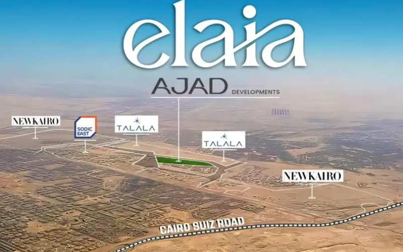 خريطة كمبوند Elaia New Heliopolis