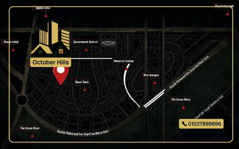 خريطة X One Mall New Capital