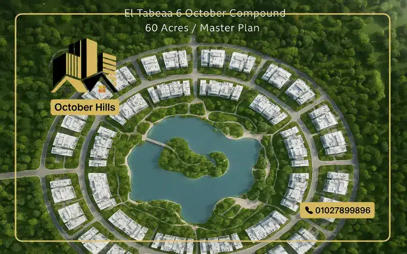 الماستر بلان في كمبوند الطبيعة أكتوبر