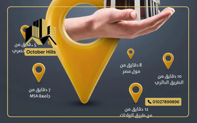 موقع مكاني مول حدائق أكتوبر