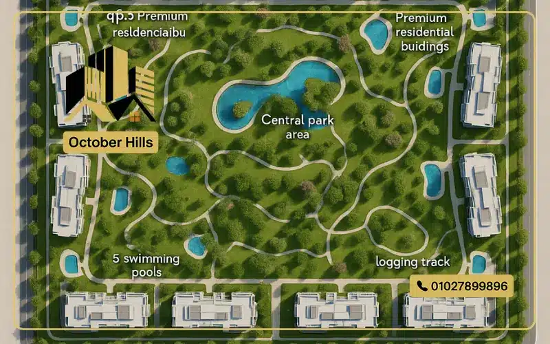 الماستر بلان في كمبوند نسيم الشيخ زايد