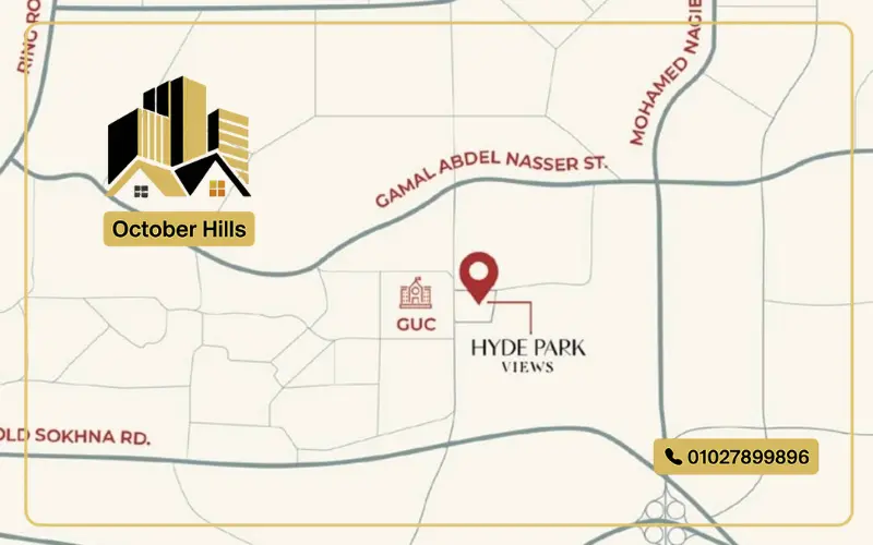 خريطة Hyde Park Views