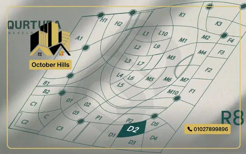 خريطة مشروع قرطبة R8 العاصمة الإدارية