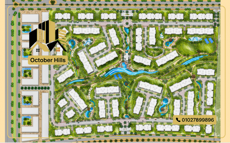 الماستر بلان في كمبوند نول التجمع السادس