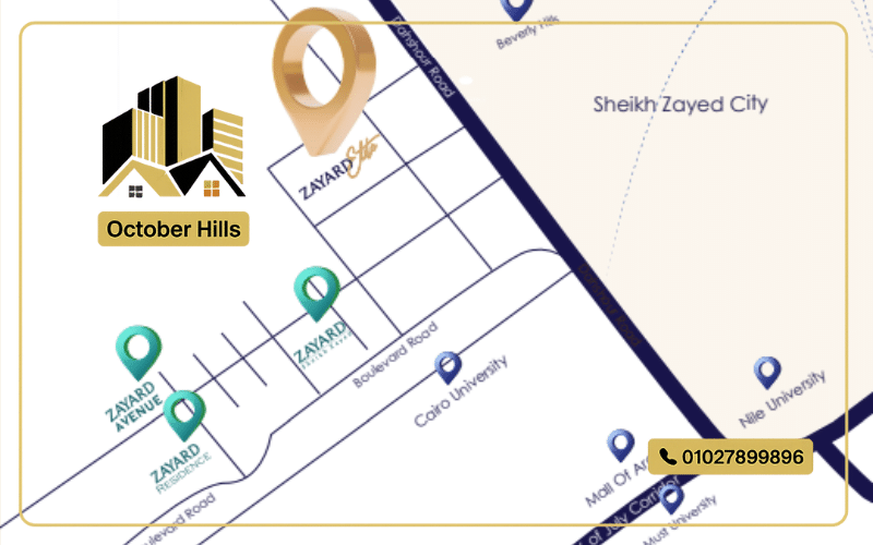 خريطة Zayard Elite New Zayed