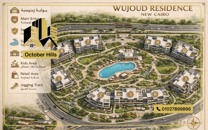 ماستر بلان وجود ريزيدنس التجمع الخامس