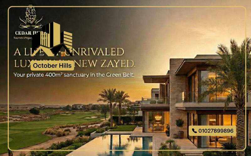 فلل كمبوند سيدار هيلز زايد الجديدة