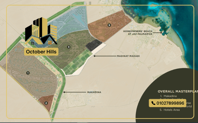 الماستر بلان في Makadina Hurghada