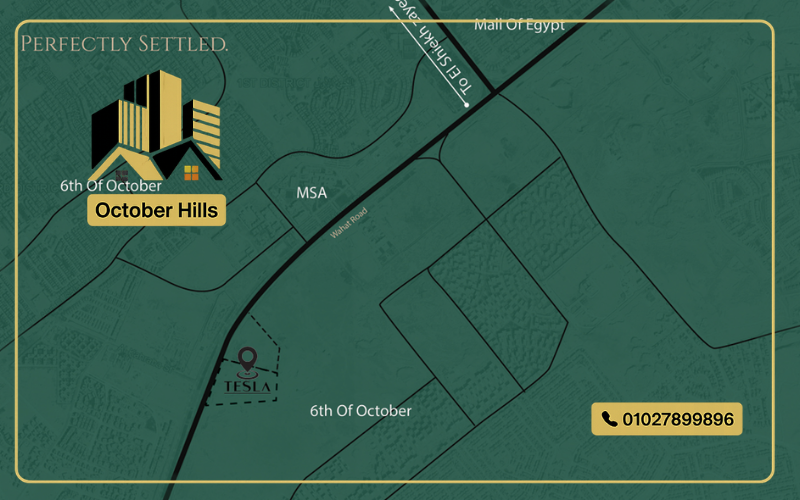 خريطة مشروع تسلا ايلاند أكتوبر