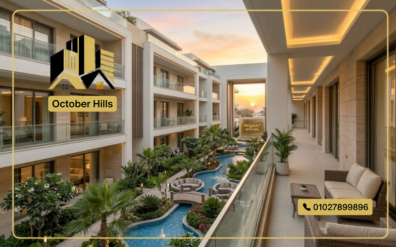 شقق للبيع في مشروع ميقات القاهرة الجديدة