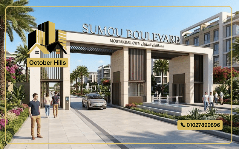 كمبوند سمو بوليفارد المستقبل سيتي