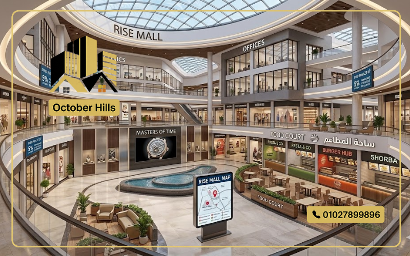 وحدات للبيع في Centrada Rise Mall October
