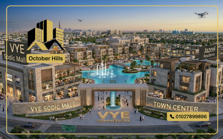 أسعار مول فاي سوديك زايد الجديدة Vye Sodic Mall جدول الأقساط