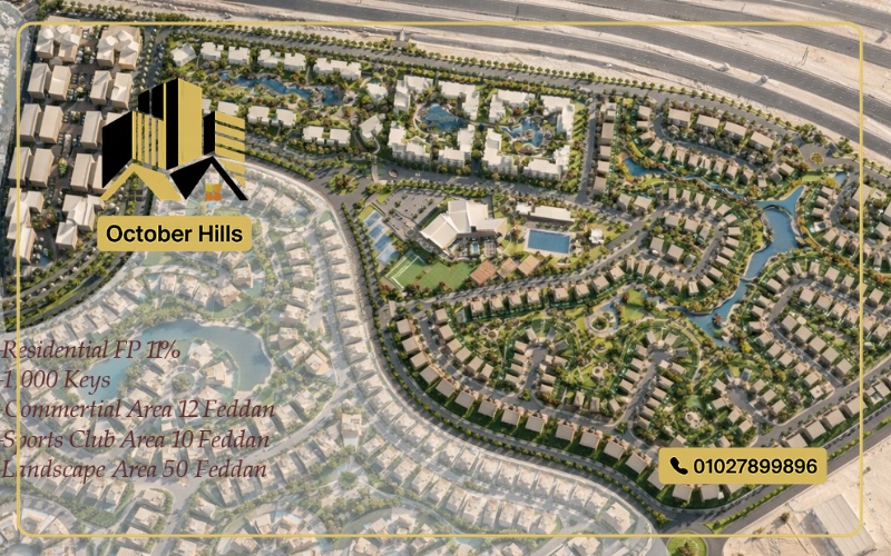 الماستر بلان في The Hillage El Sheikh Zayed