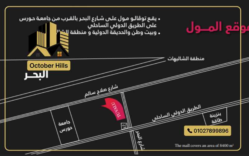 خريطة مول Tuvalu Mall