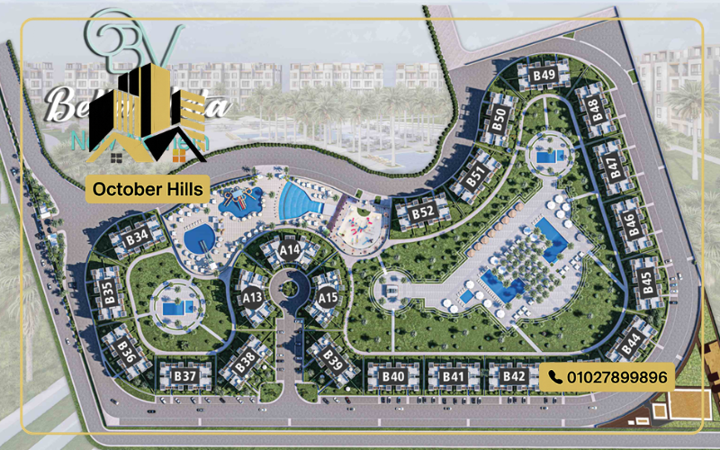 مخطط مشروع فيستا مارينا العلمين