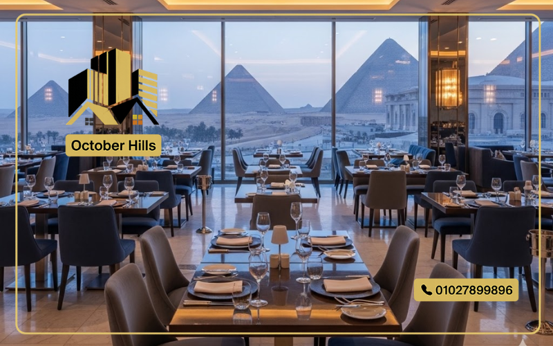 مطعم Triumph Pyramids Hotel