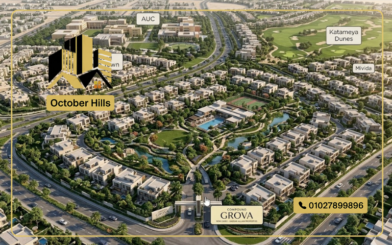 أسعار كمبوند Grova حسن علام Grova Hassan Allam جدول الأقساط